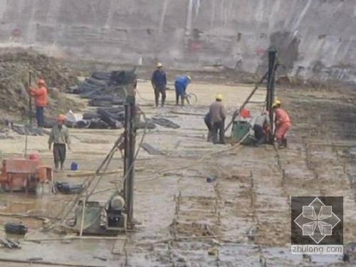左贡我公司承建北京房山区水池地基注浆加固工程